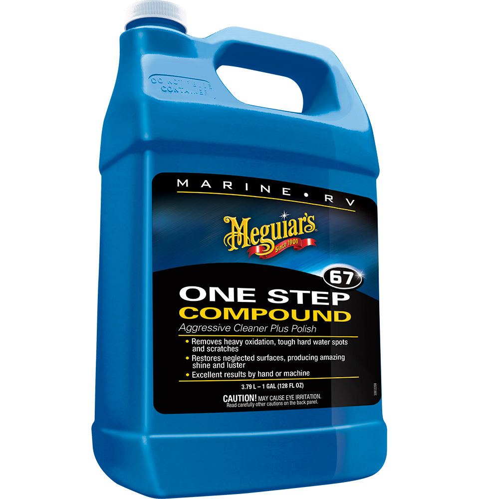 Composé marin mono-étape Meguiars - 1 gallon