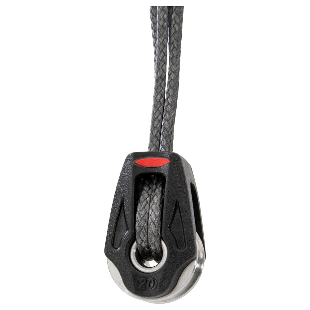 Bloc Ronstan série 20 BB, option simple ringot, arrimage, charge élevée