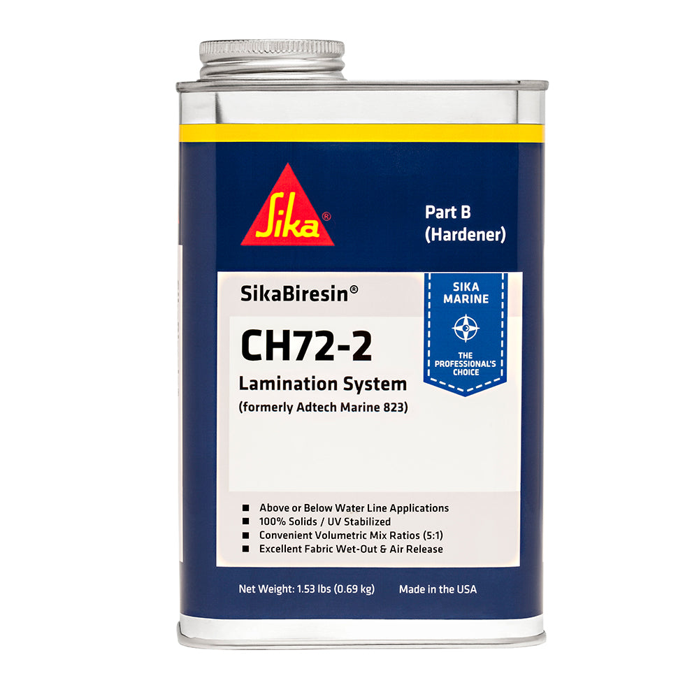 Sika SikaBiresin CH72-2 Medium Cure - Ambre pâle - Quart