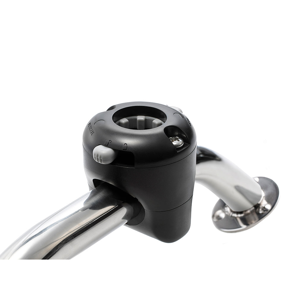 Support de rail Navisafe Navimount noir avec vis
