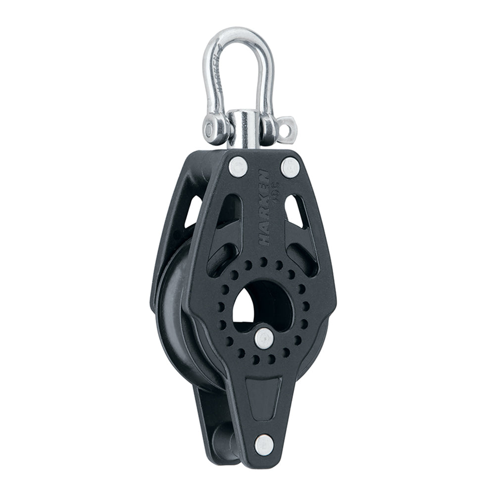 Poulie simple Harken Carbo 40 mm avec support pivotant
