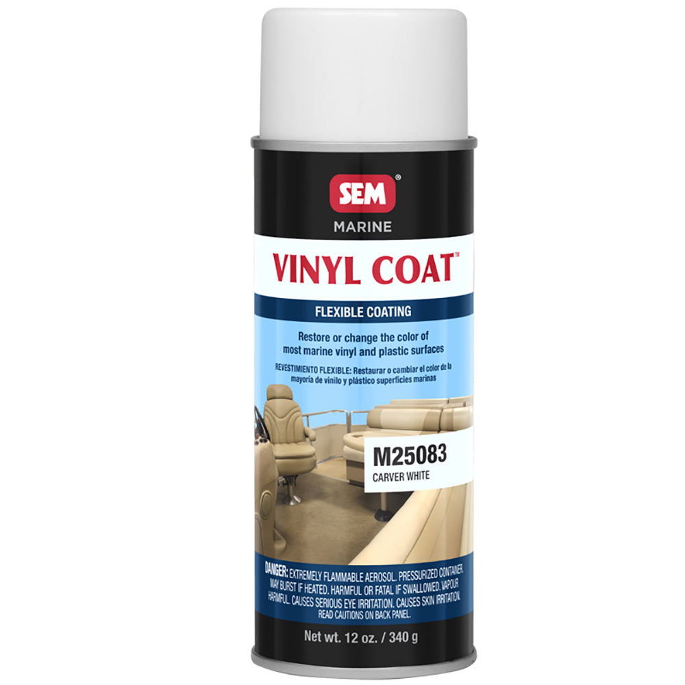 Revêtement vinyle SEM - Carver White - 12 oz