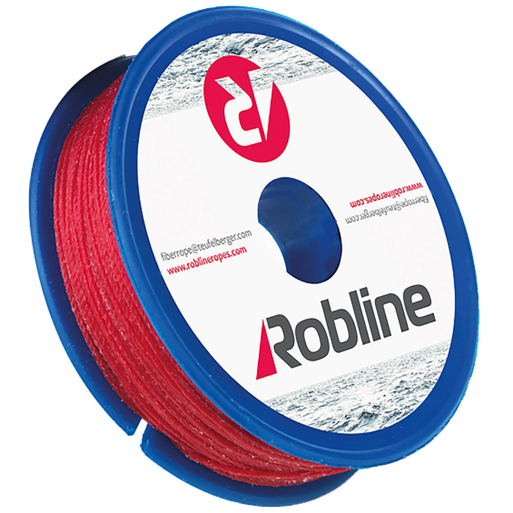 Ficelle cirée Robline - 0,8 mm x 40 m - Rouge