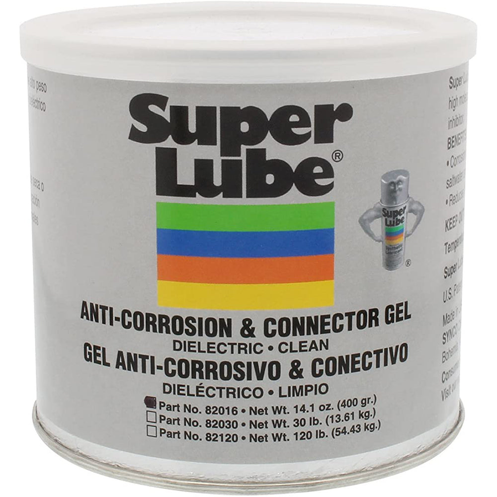 Gel anticorrosion pour connecteurs Super Lube - Bidon de 400 ml