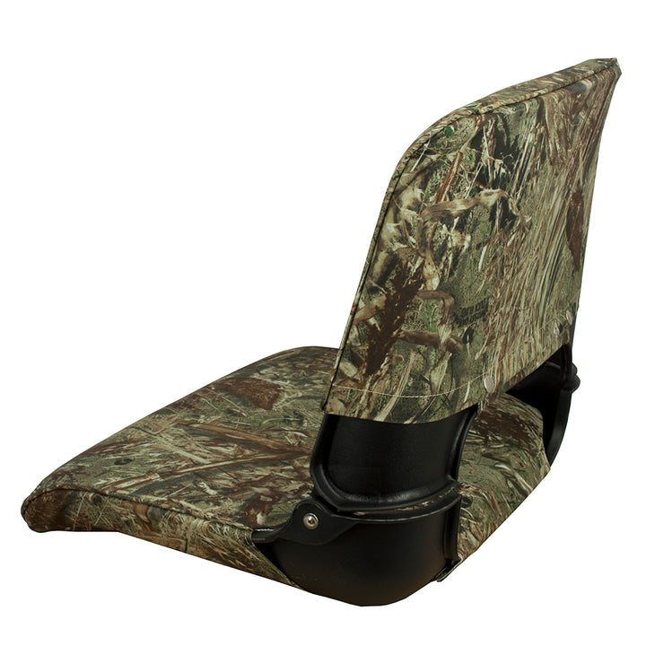 Siège pliant Springfield Skipper Premium - Mossy Oak Duck Blind avec coque noire