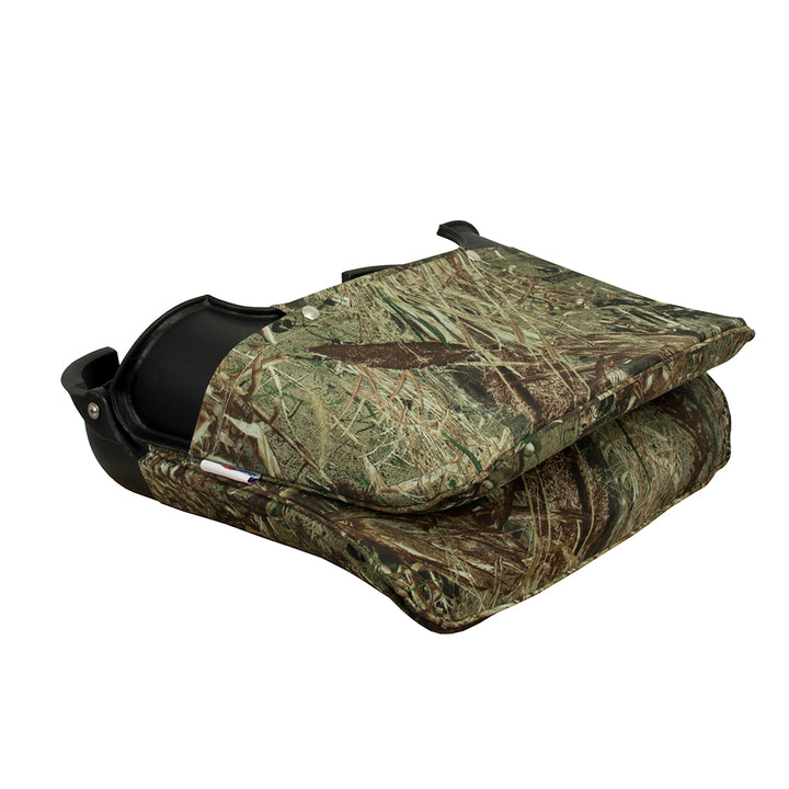 Siège pliant Springfield Skipper Premium - Mossy Oak Duck Blind avec coque noire