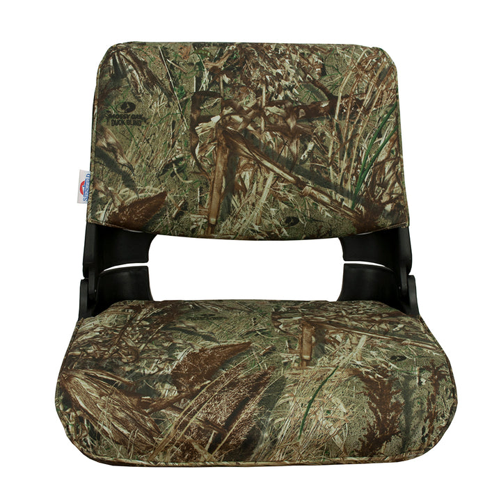 Siège pliant Springfield Skipper Premium - Mossy Oak Duck Blind avec coque noire