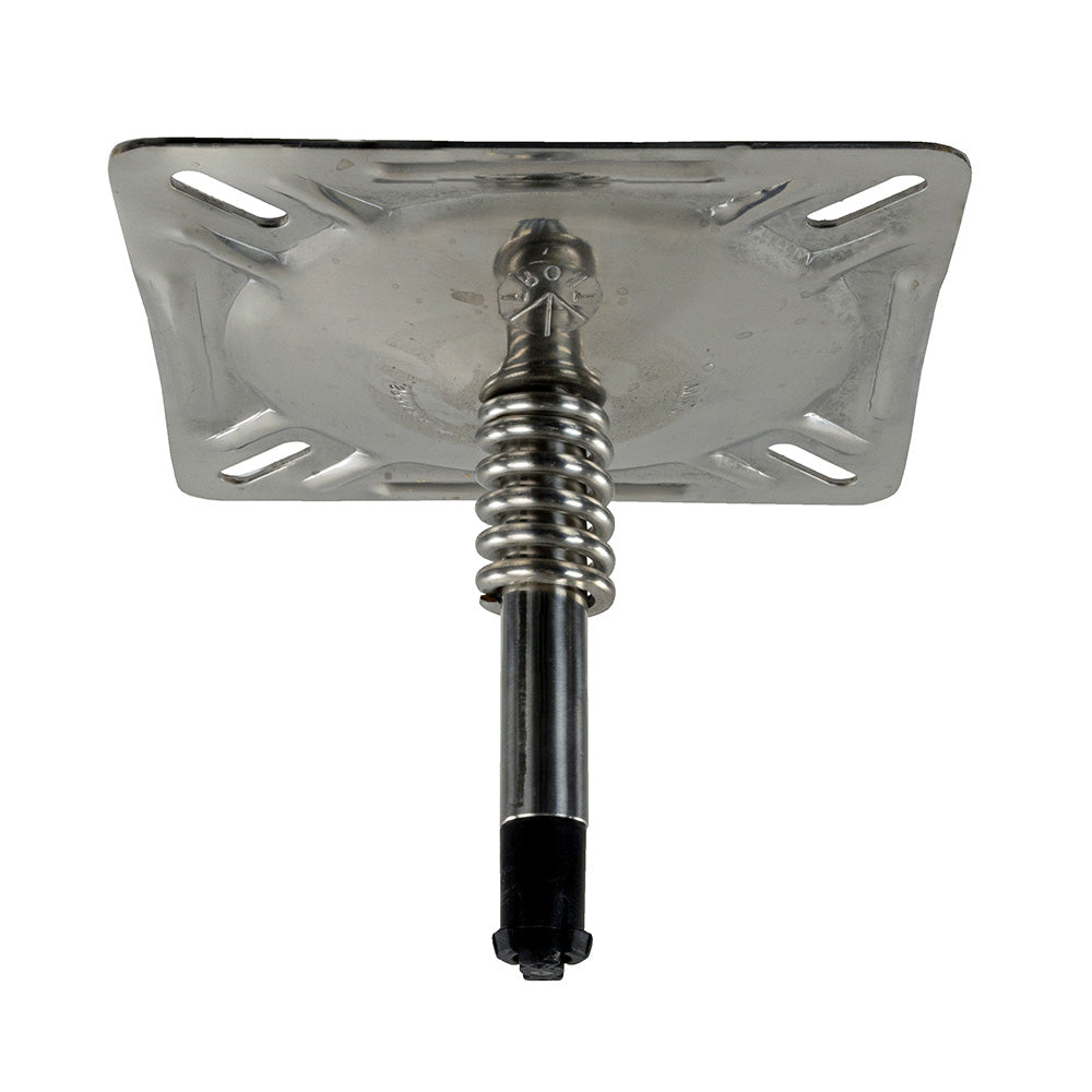 Support de siège Springfield KingPin 7" x 7" avec ressort - Poli