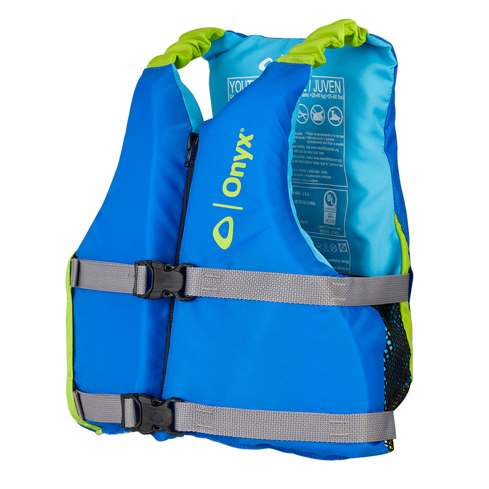 Gilet de pagaie universel Onyx Youth - Bleu