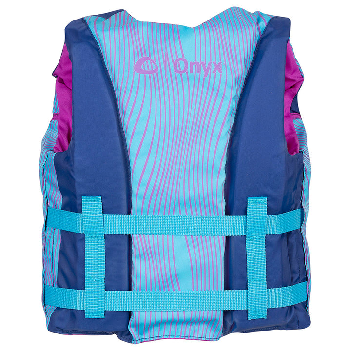 Gilet de sauvetage pour sports nautiques Onyx Shoal All Adventure Youth Paddle - Bleu