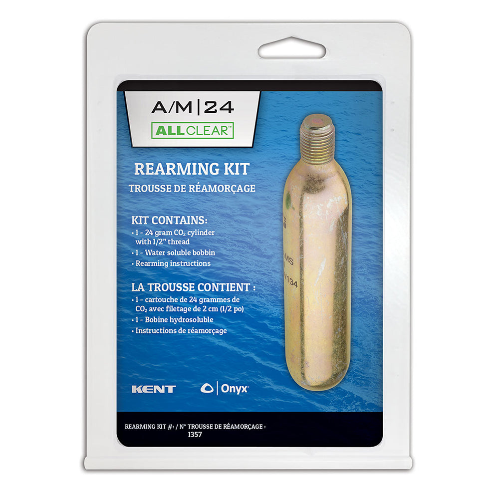 Kit de réarmement Onyx pour gilet tout-en-un 24 grammes