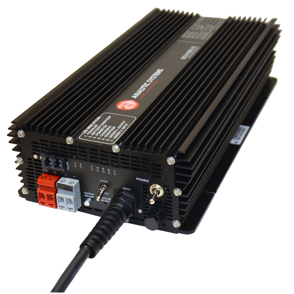 Chargeur CA Analytic Systems 2-Bank 55A 24V Out/110/220V In