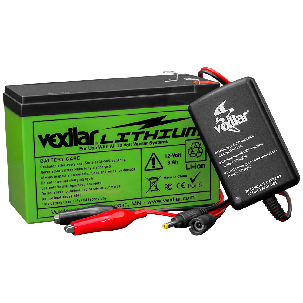 Chargeur de batterie lithium-ion Vexilar 12 V