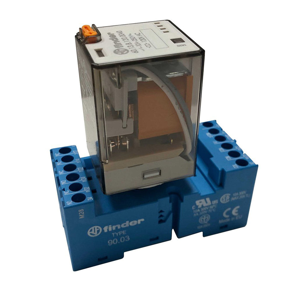 Relais d'alimentation à quai Siren Marine 120 V CA - Câblé