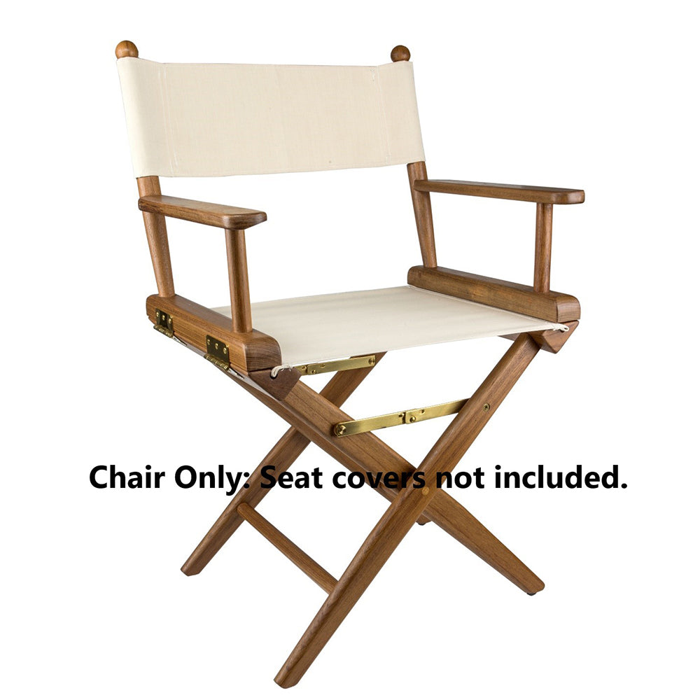 Chaise de réalisateur Whitecap sans housse - Teck
