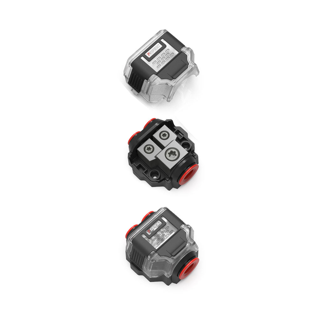 Bloc de distribution 2 positions T-Spec VDB2 avec couvercle