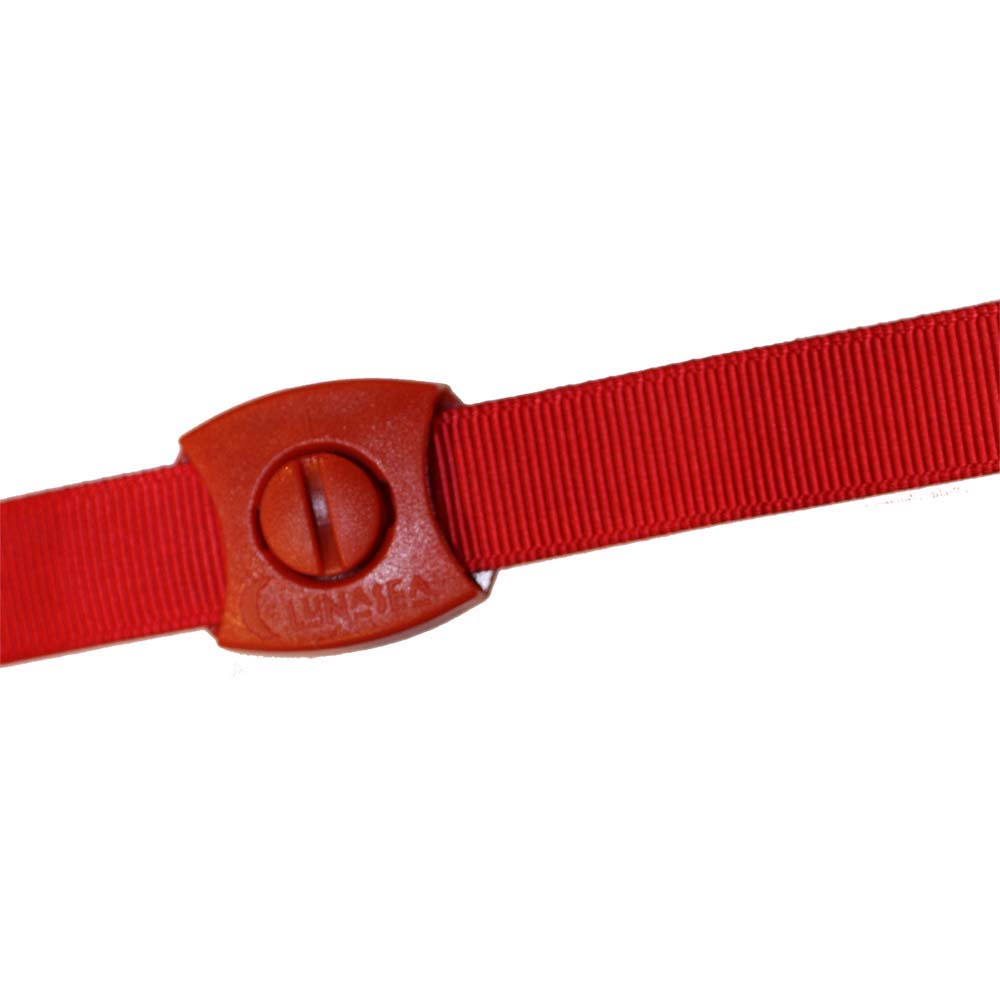 Bracelet lumineux stroboscopique Lunasea Safety activé par l'eau pour lampes série 63 et 70 - Rouge