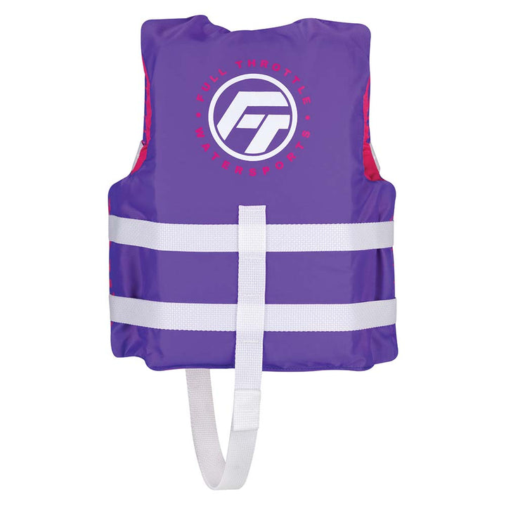 Gilet de sauvetage en nylon Full Throttle pour enfant - Violet