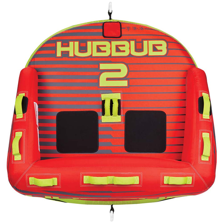 Bouée tractable Full Throttle Hubbub 2 - 2 passagers - Rouge
