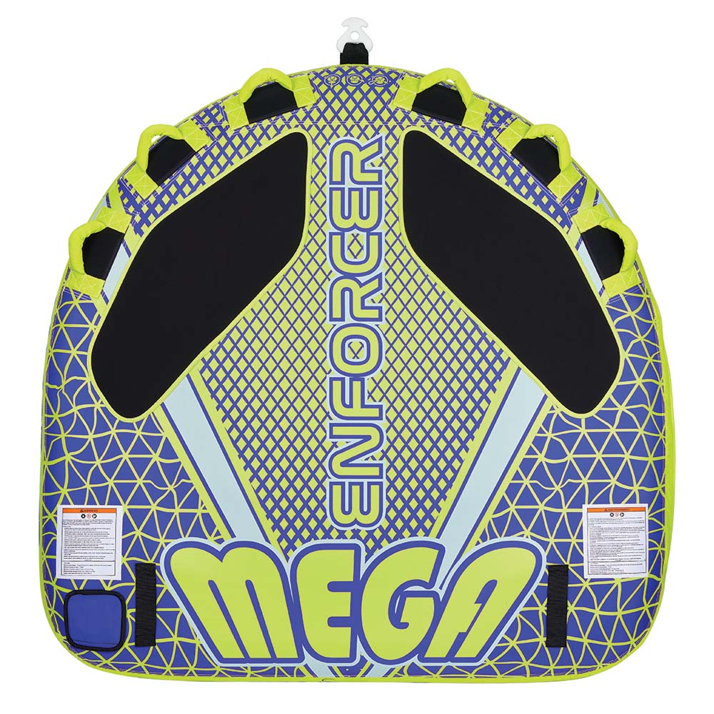 Bouée tractable Full Throttle Mega Enforcer - 3 passagers - Jaune