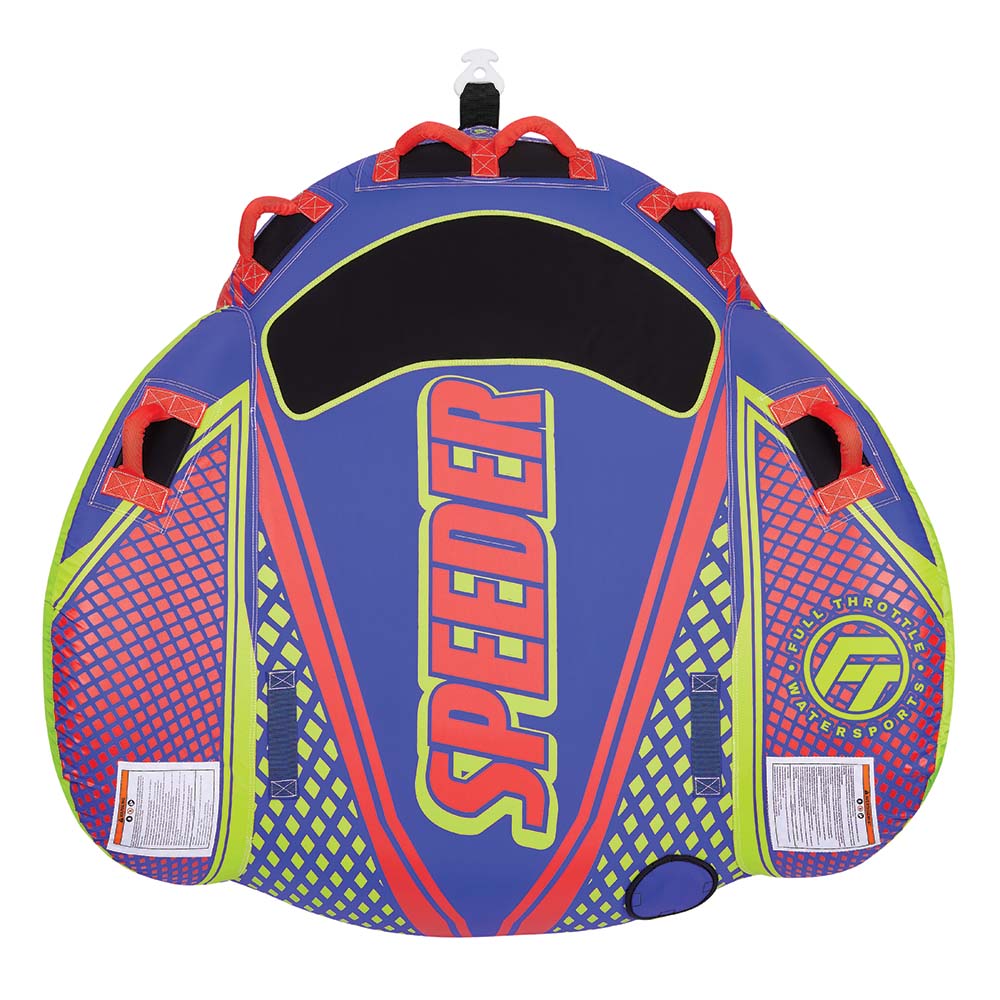 Bouée tractable Full Throttle Speeder - 2 passagers - Bleu