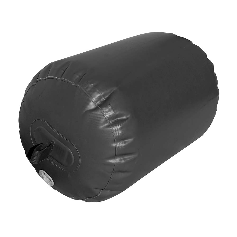 Défense de yacht gonflable Taylor Made Super Duty - 18" x 29" - Noir