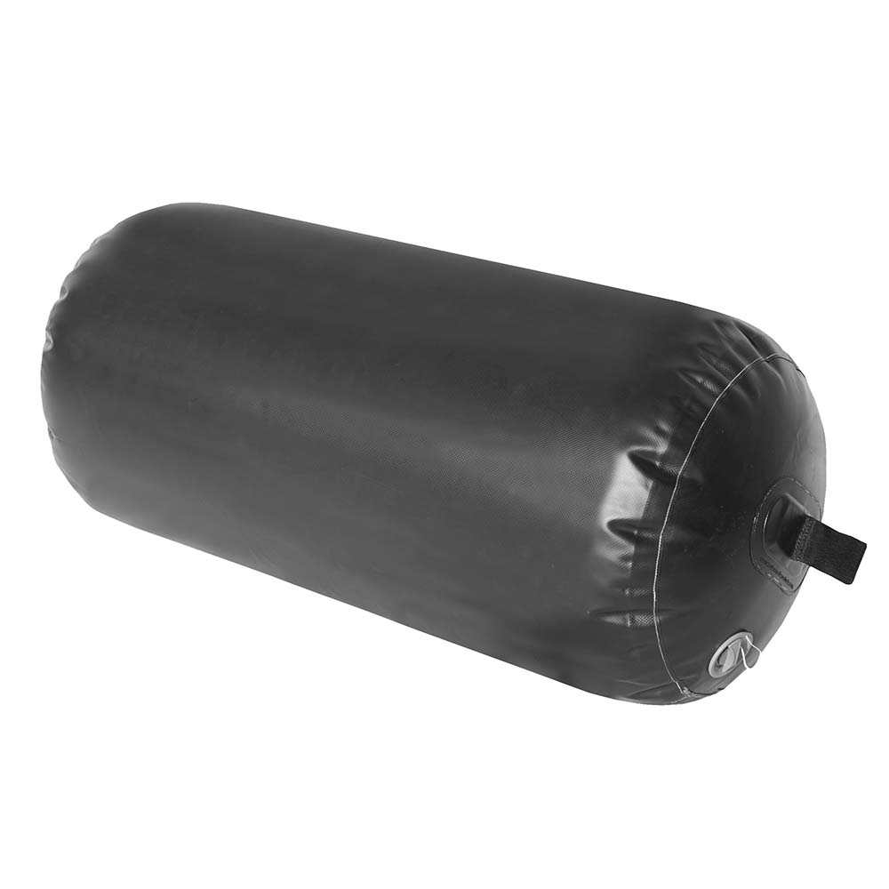 Défense de yacht gonflable Taylor Made Super Duty - 18" x 42" - Noir