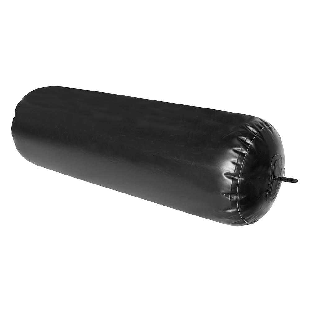 Défense de yacht gonflable Taylor Made Super Duty - 18" x 58" - Noir