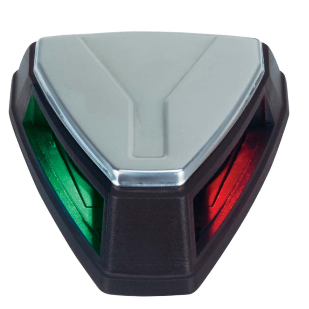 Feu de navigation bicolore à LED Perko 12 V - Noir/Acier inoxydable