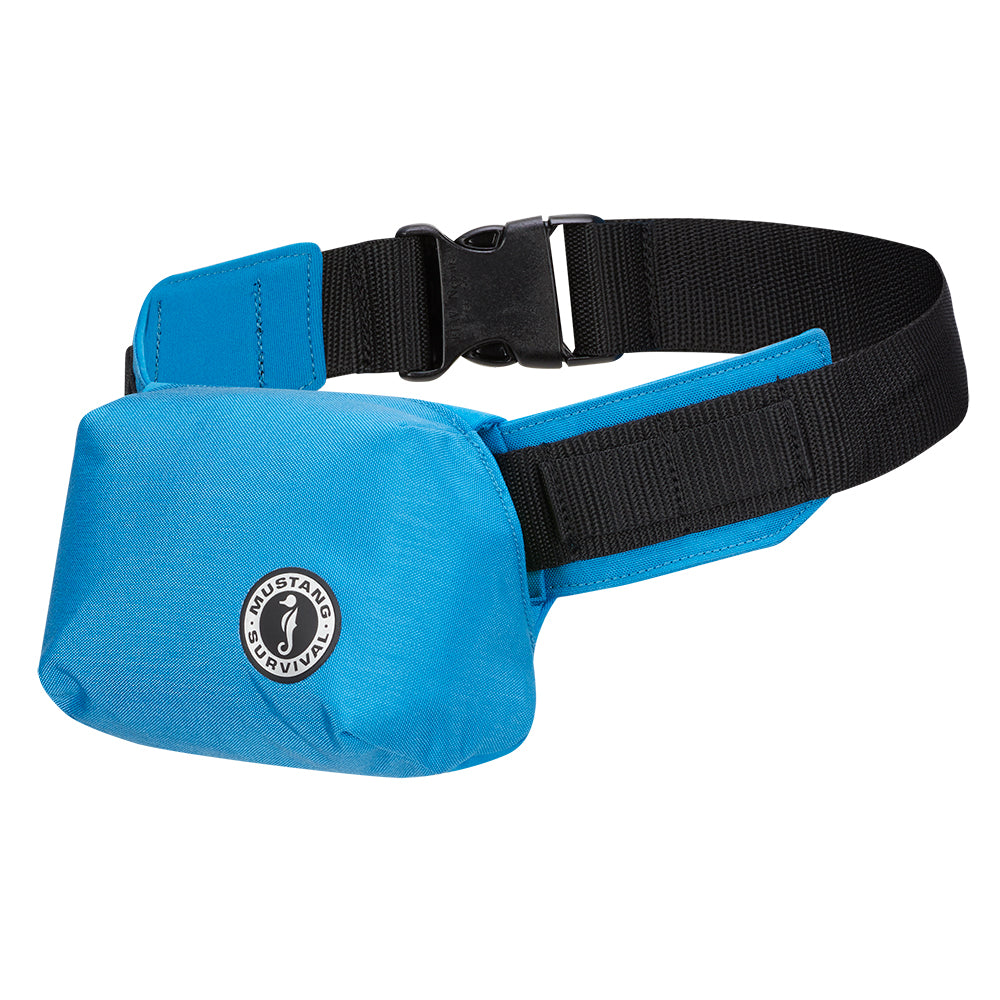 Sac ceinture gonflable minimaliste Mustang - Bleu azur - Manuel