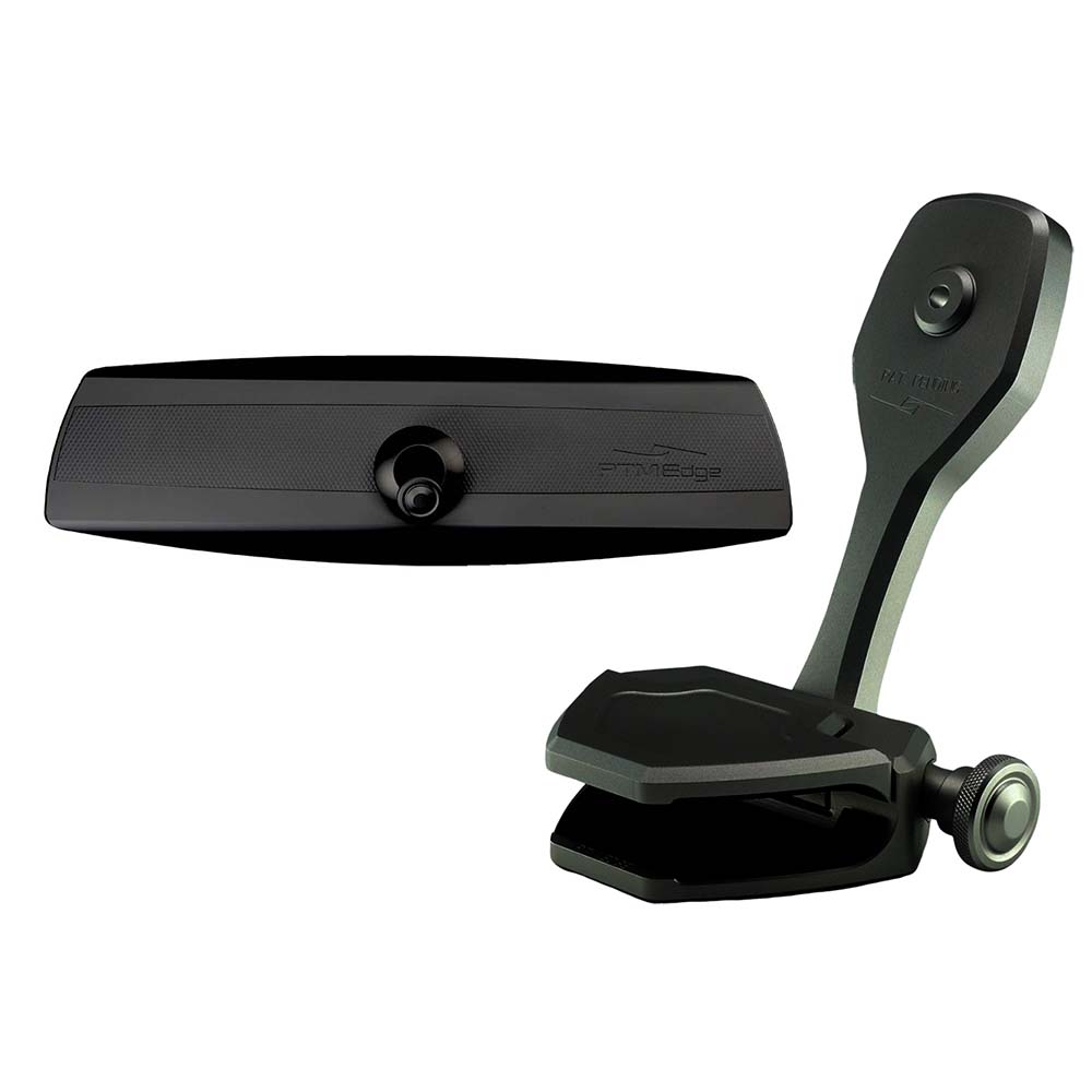 PTM Watersports Mirror/Bracket Kit w/VR-140 Elite Mirror ZXR-300 (Black)