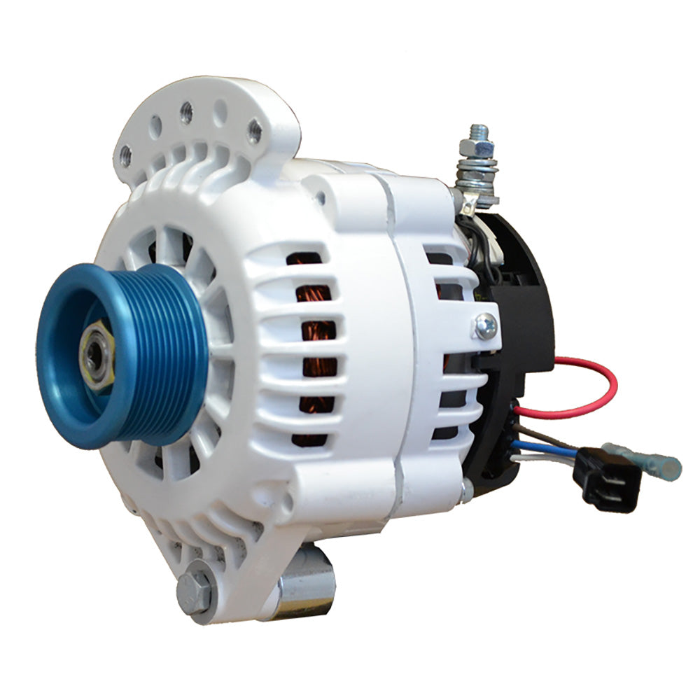 Alternateur Balmar 100 A 12 V 1-2 po, montage sur broche, poulie J10 avec terre isolée