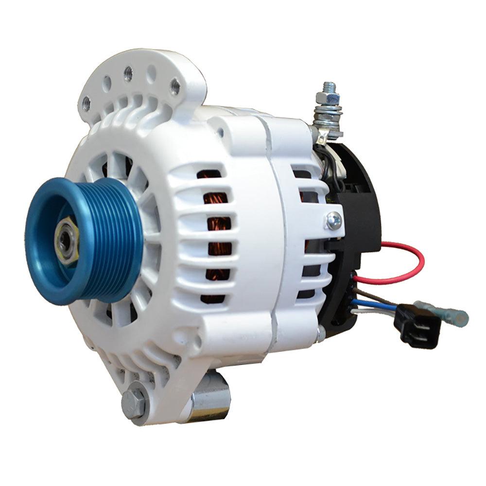 Alternateur Balmar 120 A 12 V 1-2 po, montage sur broche, poulie J10 avec terre isolée