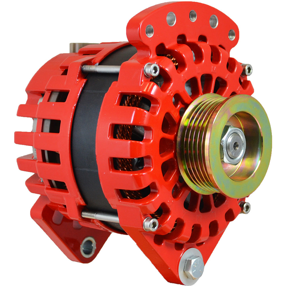 Alternateur Balmar 170 A 12 V 3,15" à double pédale et poulie K6