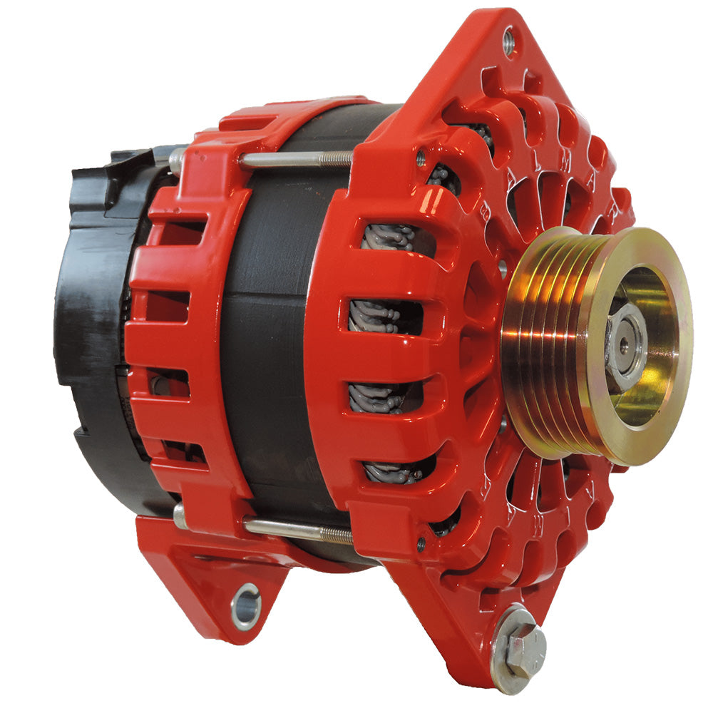 Alternateur Balmar 250 A 12 V 3,15" à double pédale et poulie K6