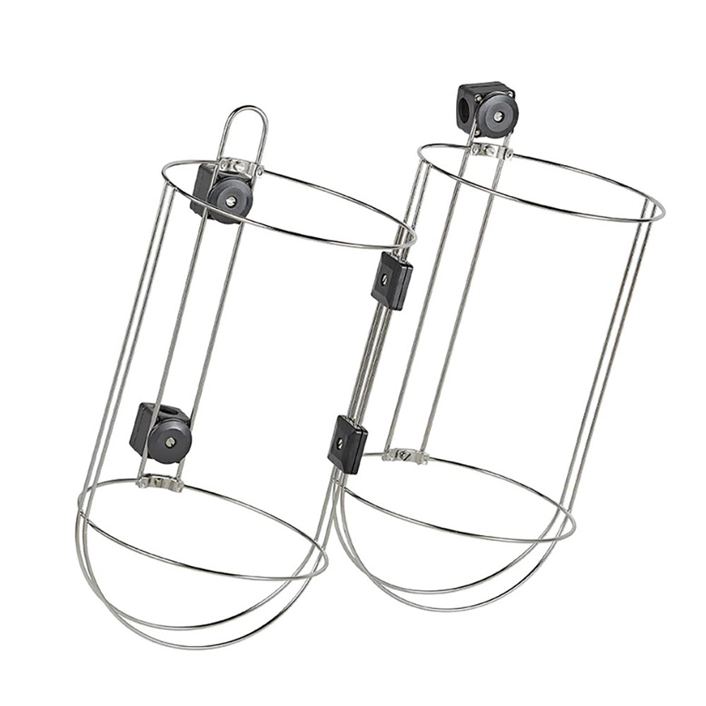 Kit de supports de garde-boue Polyform de 9 po de diamètre - Paquet de 2