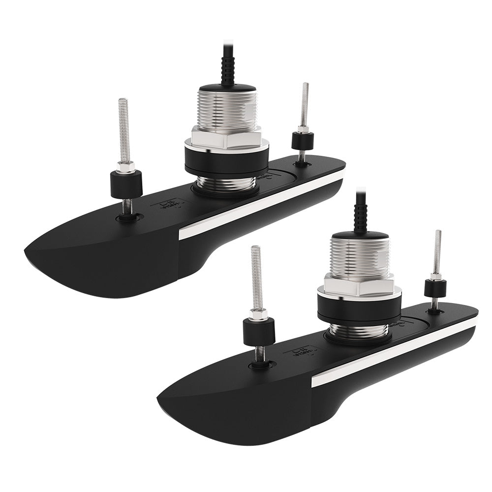 Raymarine RVM-420 Stainless Steel Thru-Hull Pair, 20 Degree Deadrise 10M Cable