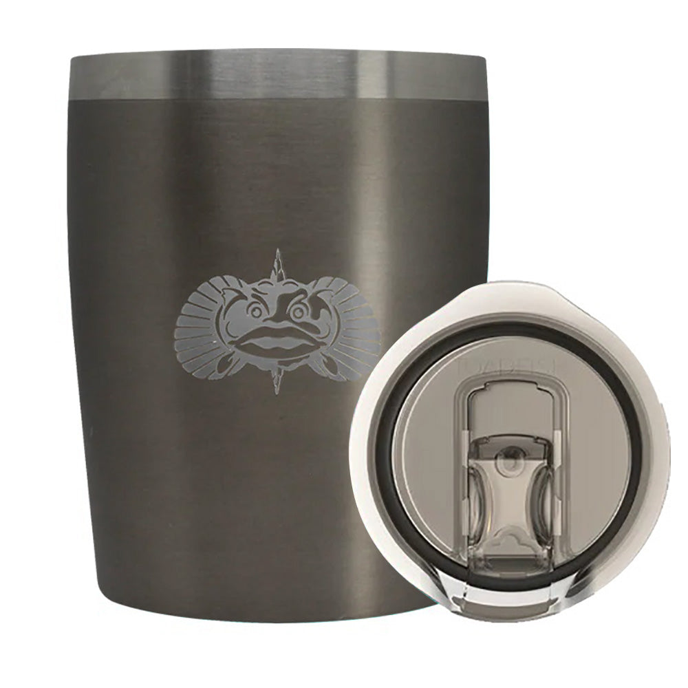 Verre à whisky anti-basculement Toadfish 10 oz - Graphite