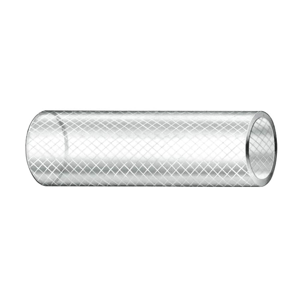 Tuyau Trident Marine 1" x 50 en PVC renforcé robuste (FDA) - Sans danger pour l'eau potable - Transparent