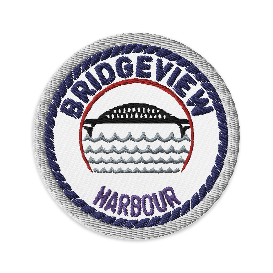 Patchs brodés avec logo du port de Bridgeview