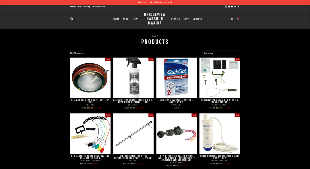 Bridgeview Harbour Marina Launches Online Store