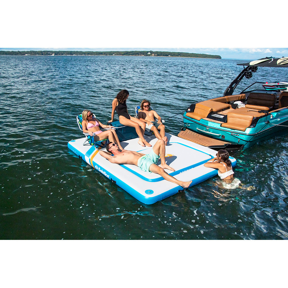 Solstice Watersports 10 x 8 Rec Mesh Dock w/Removable Insert