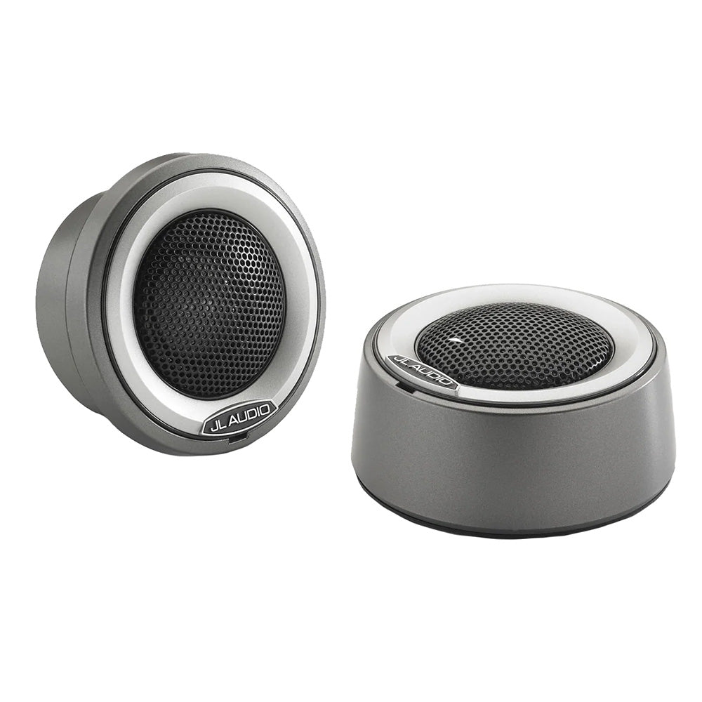 JL Audio M6 Series 1-inch marine component tweeters with titanium cones, designed for high-quality boat sound systems