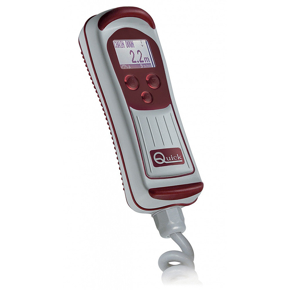 Quick CHC 1103 handheld chain counter, a windlass accessory, with digital display and control buttons for accurate chain counting.