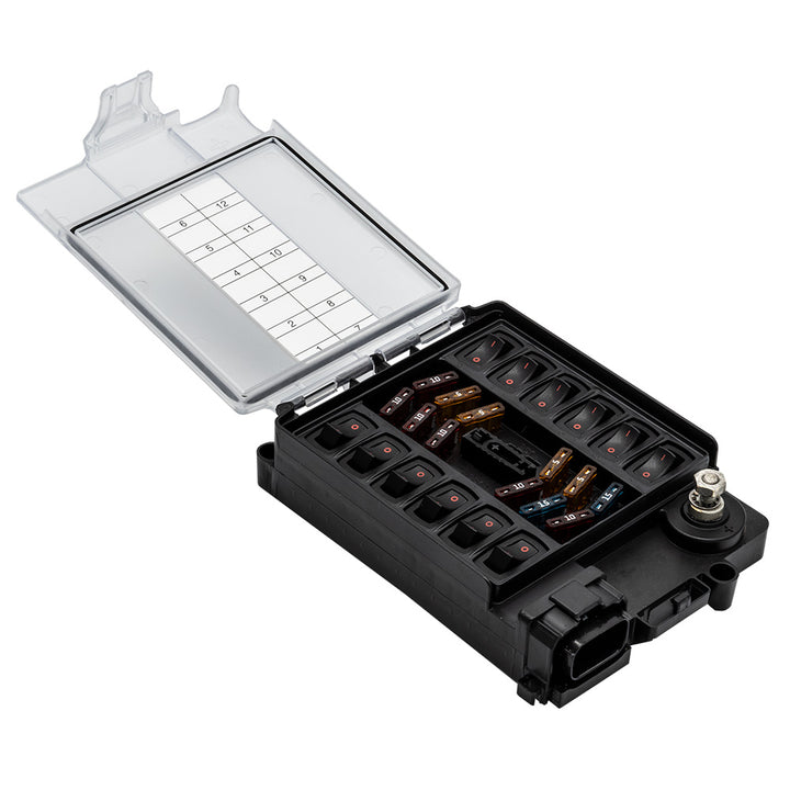 Module de dérivation Maretron 12 circuits NMEA 2K sans fusibles et câble de liaison