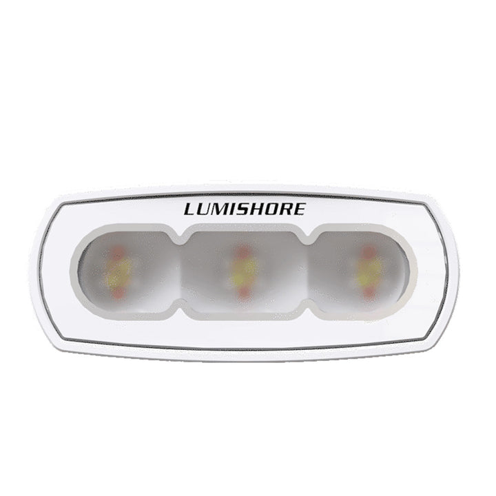 Lumishore LUX 4" Flood Light - White Housing