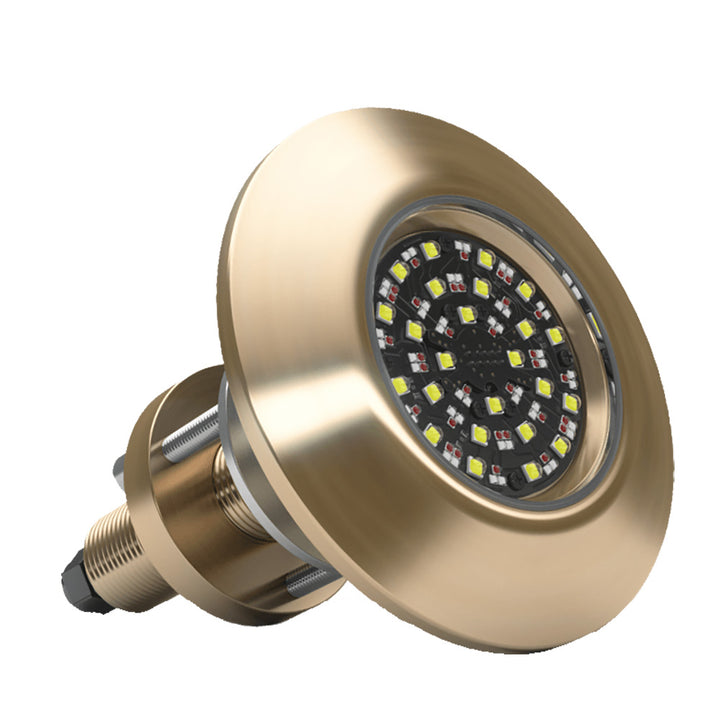 Underwater lighting driver for Lumishore EOS THX804 Thru-Hull Light system, with electronic components and wiring visible.