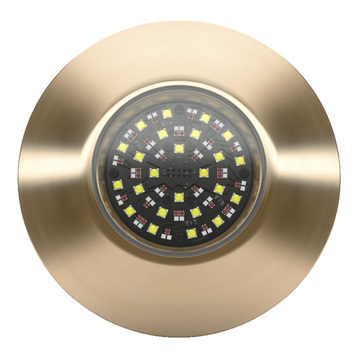 Lumishore EOS TIX804 underwater lighting thruster with interchangeable through-hull fitting, designed for marine underwater illumination.