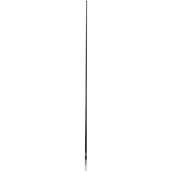 Scout 8' QuickFit Black VHF Antenna w/5M Cable + FME Quick 6 Foam Filled 6db Solid Brass  Copper Element