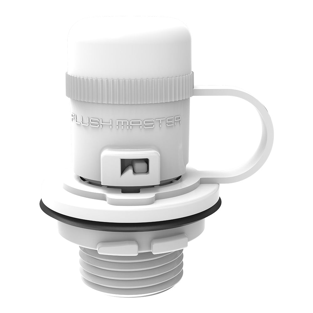 Raccord rapide pour port de chasse d'eau Flushmaster pour Mercury - Blanc